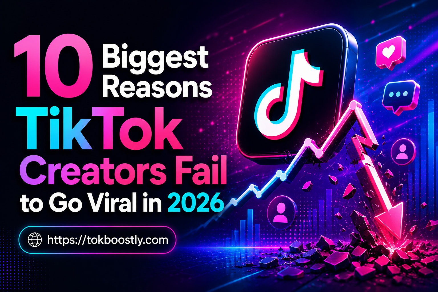 10 Biggest Reasons TikTok Creators Fail to Go Viral in 2026