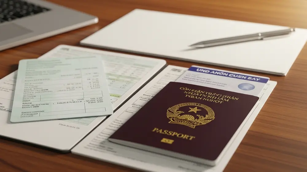 Chuẩn bị hồ sơ xin visa đài loan tự túc cho người lao động tự do và hồ sơ yếu không có BHYT BHXH