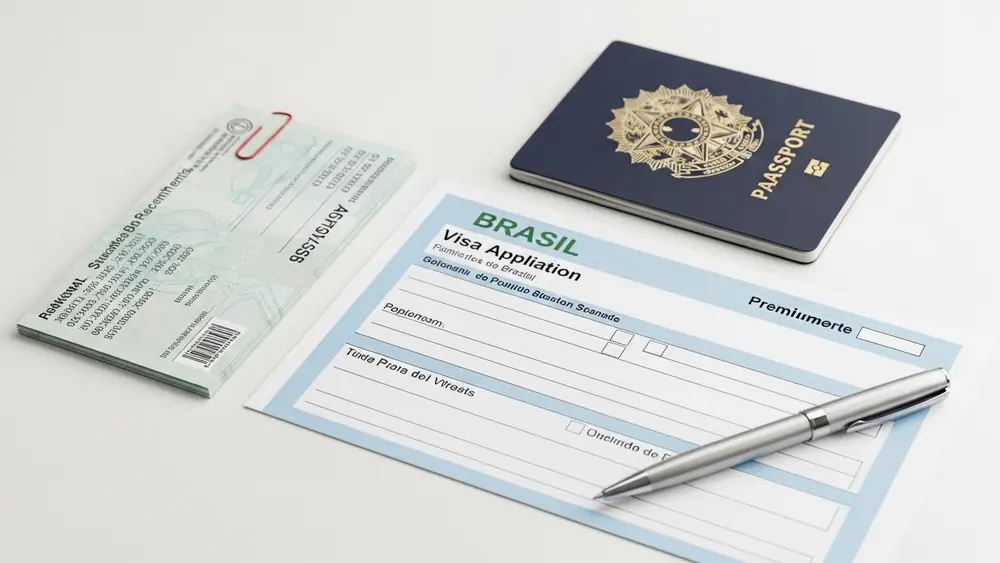 Chuẩn bị hồ sơ làm visa du lịch brazil và điền form xin visa brazil