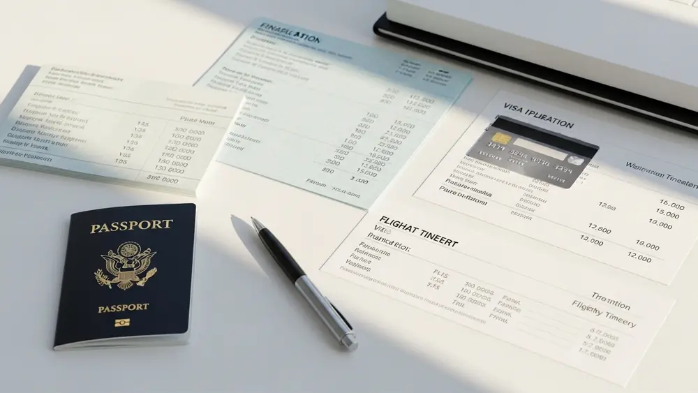 Chuẩn bị hồ sơ xin visa du lịch Đức và chứng minh tài chính xin visa Đức