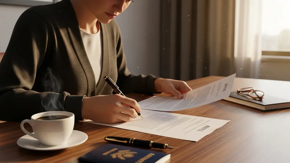 Mẫu thư giải trình khi trượt visa hà lan và kinh nghiệm xử lý hồ sơ