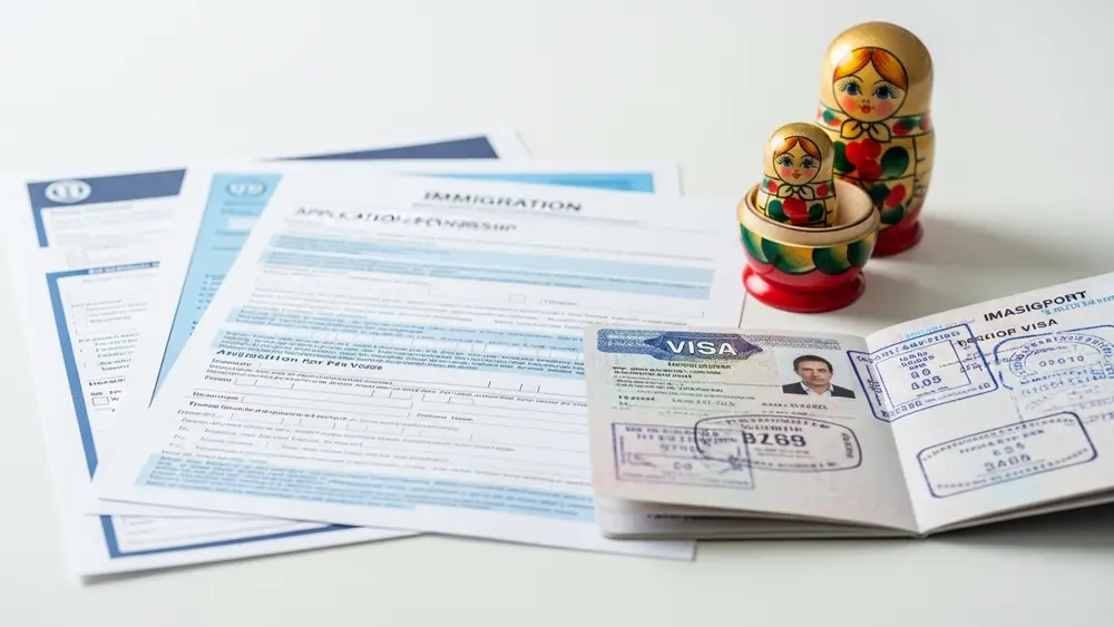 Hướng dẫn chuẩn bị hồ sơ xin visa đi Nga thăm người thân và các loại giấy tờ pháp lý cần thiết