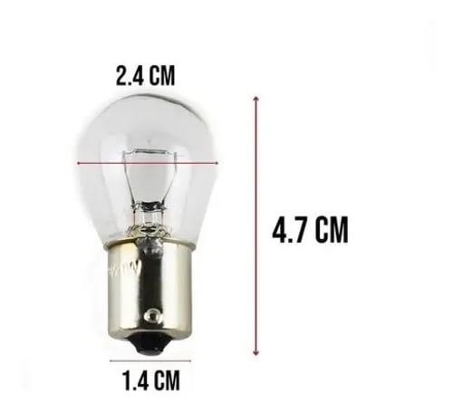 Foco 1141 1156 1 polo star 12v 10 piezas
