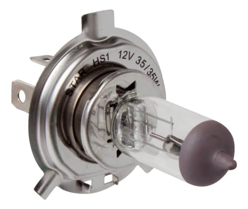 Foco halogeno h4 9003 transparente 12v 60 55w 1pz star