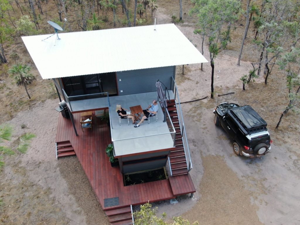 arial view
