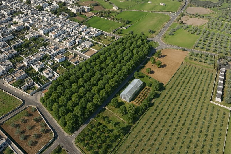 RIVOLUZIONE VERDE NELLA CITTÀ DI GUISNES  - Progetto di una rete ecologica di interconnestione tra la citta’ di caprarica e la campagna limitrofa attraverso interventi di infrastrutture verdi in ambito urbano e periurbano - questionario di partecipazione