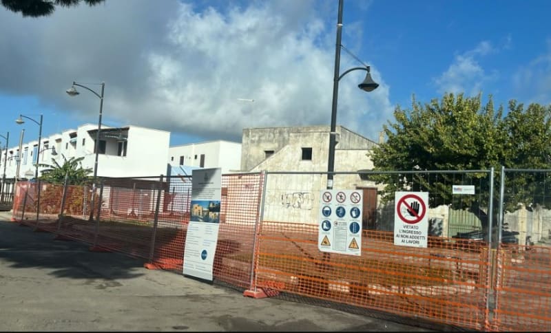 Torre dell'Orso iniziano i lavori di ristrutturazione della masseria