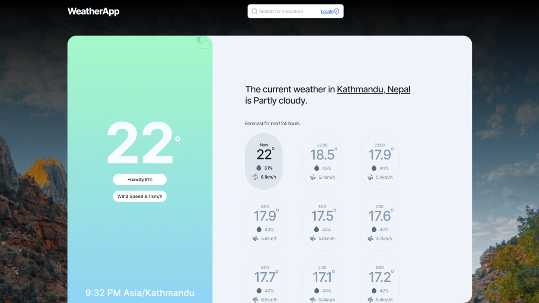 Weather App: Your Weather Companion