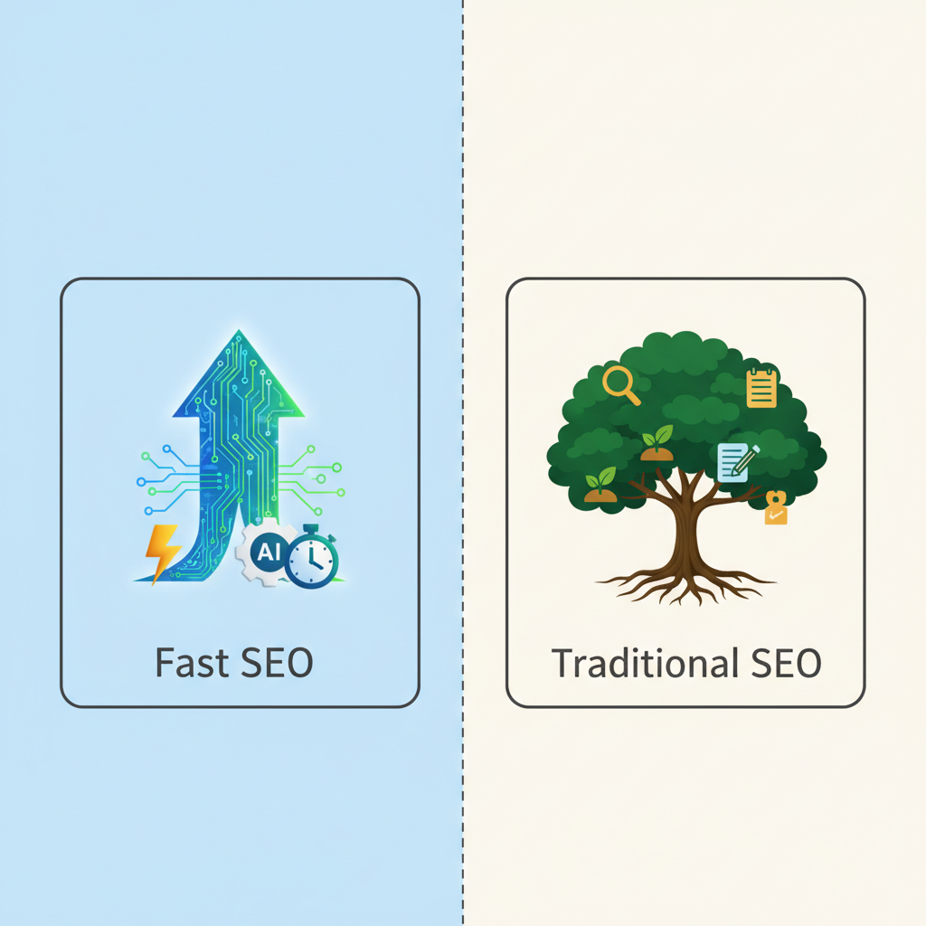 Create a clean, professional illustration for a blog section titled
