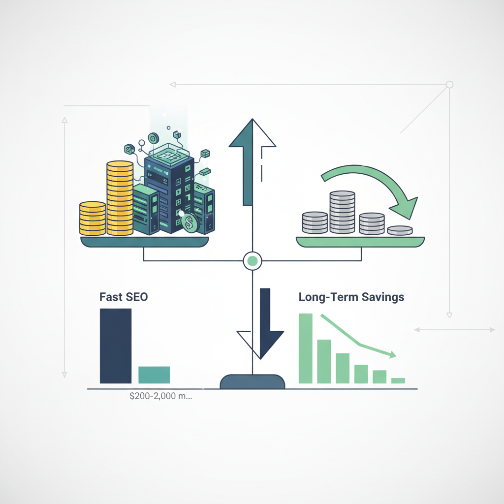 Create a clean, professional illustration for a blog section titled