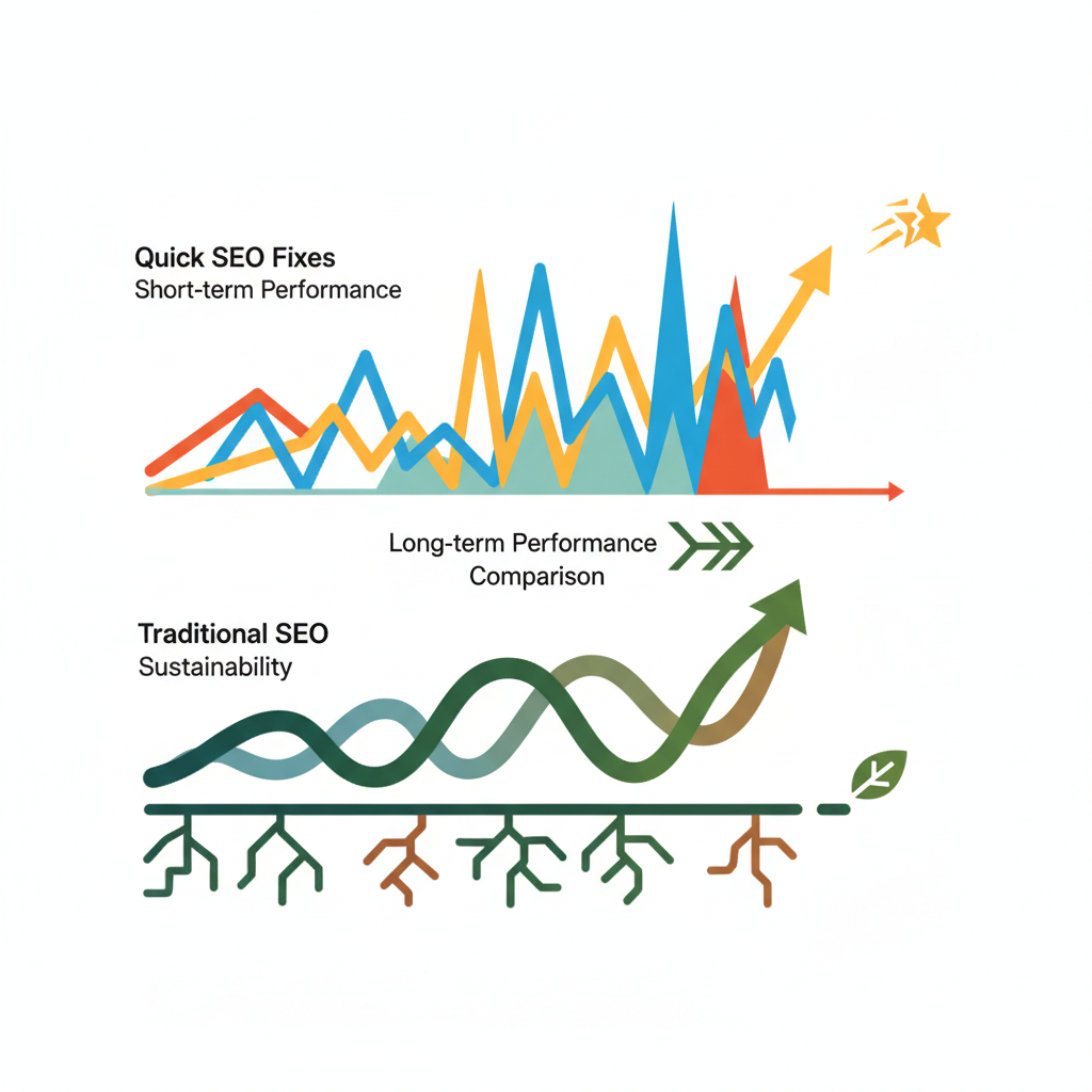 Create a clean, professional illustration for a blog section titled