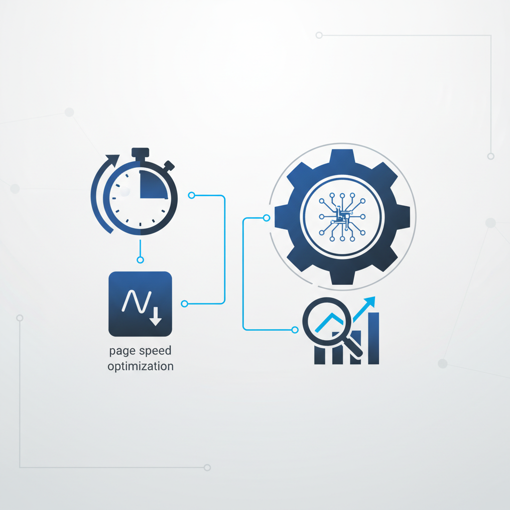 Create a clean, professional illustration for a blog section titled