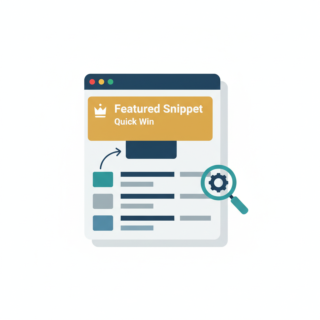 Create a clean, professional illustration for a blog section titled