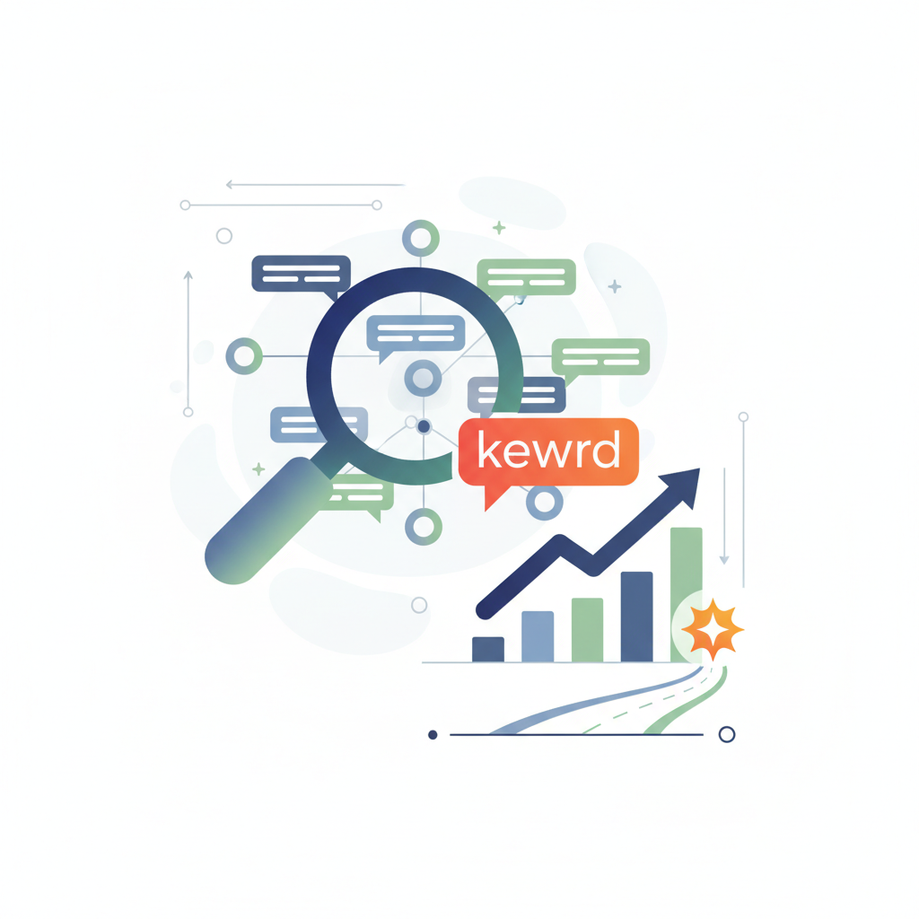 Create a clean, professional illustration for a blog section titled 