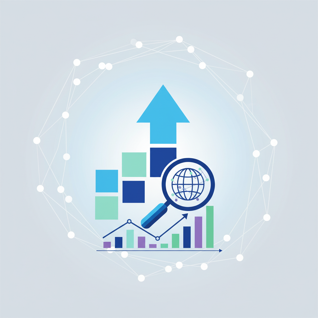 Create a clean, professional illustration for a blog section titled