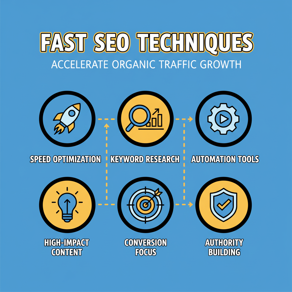 Create a Icon Grid Infographic for the blog section: 