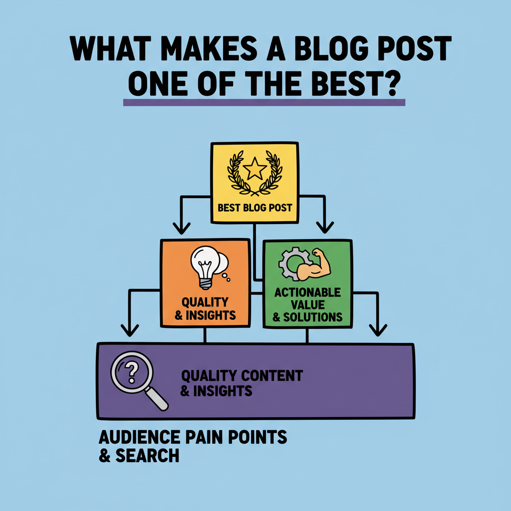 Create a Concept Diagram for the blog section: 