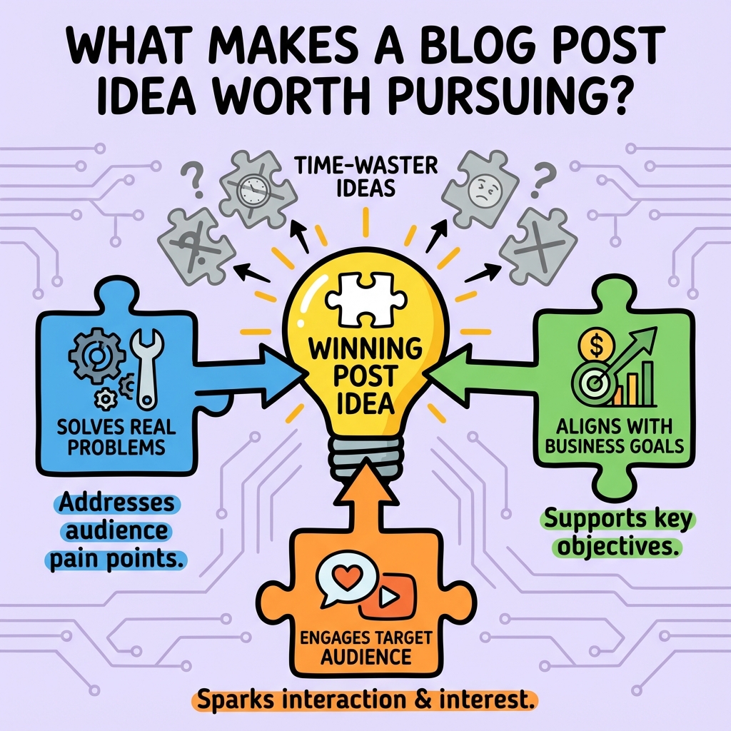 Create a Concept Diagram for the blog section: 