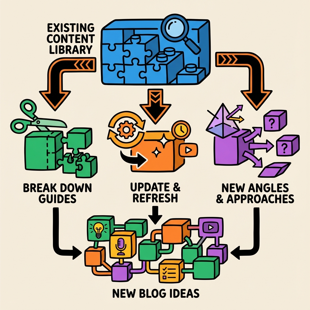 Create a Concept Diagram for the blog section: 