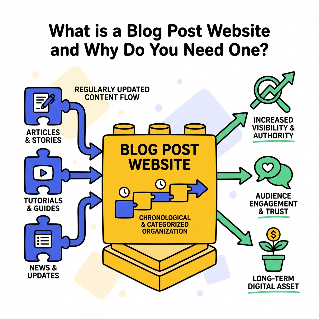 Create a Concept Diagram for the blog section: 