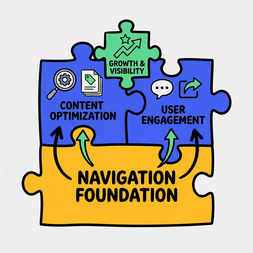 Create a Concept Diagram for the blog section: 