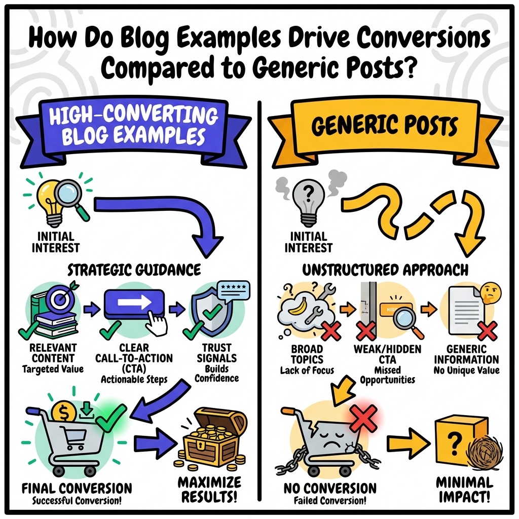 Create a Comparison Infographic for the blog section: 