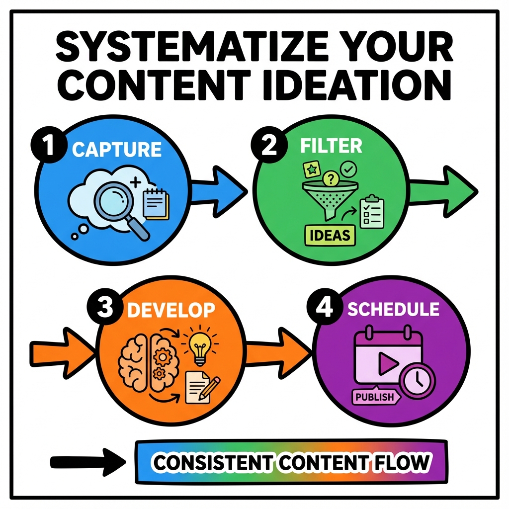 Create a Process Flow Diagram for the blog section: 