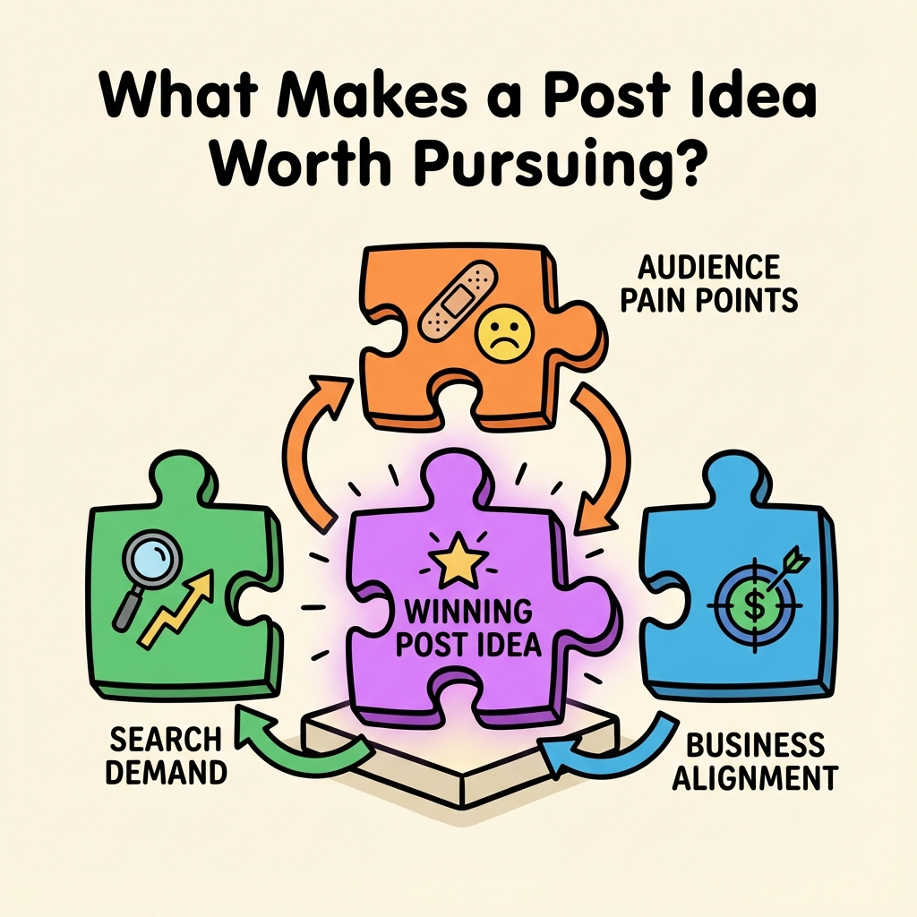 Create a Concept Diagram for the blog section: 