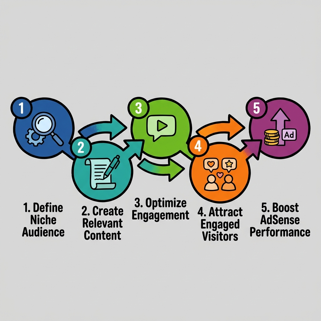 Create a Process Flow Diagram for the blog section: 