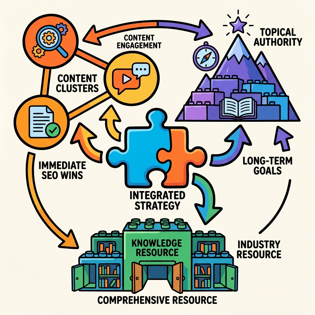 Create a Concept Diagram for the blog section: 