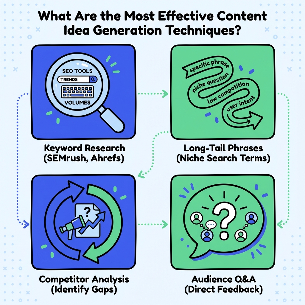 Create a Icon Grid Infographic for the blog section: 