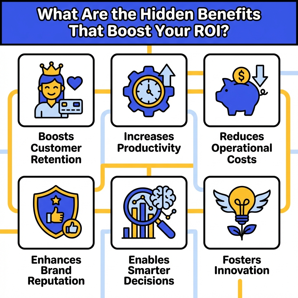 Create a Icon Grid Infographic for the blog section: 