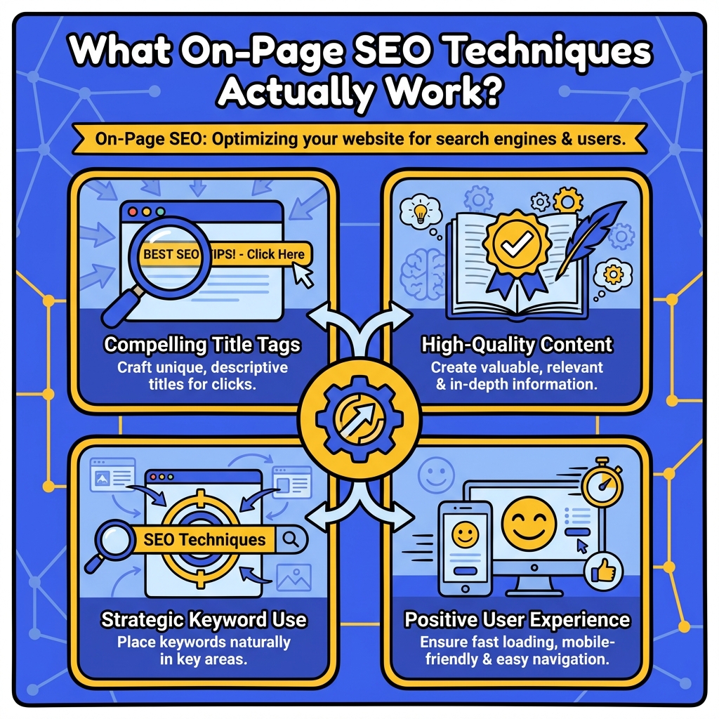 Create a Icon Grid Infographic for the blog section: 