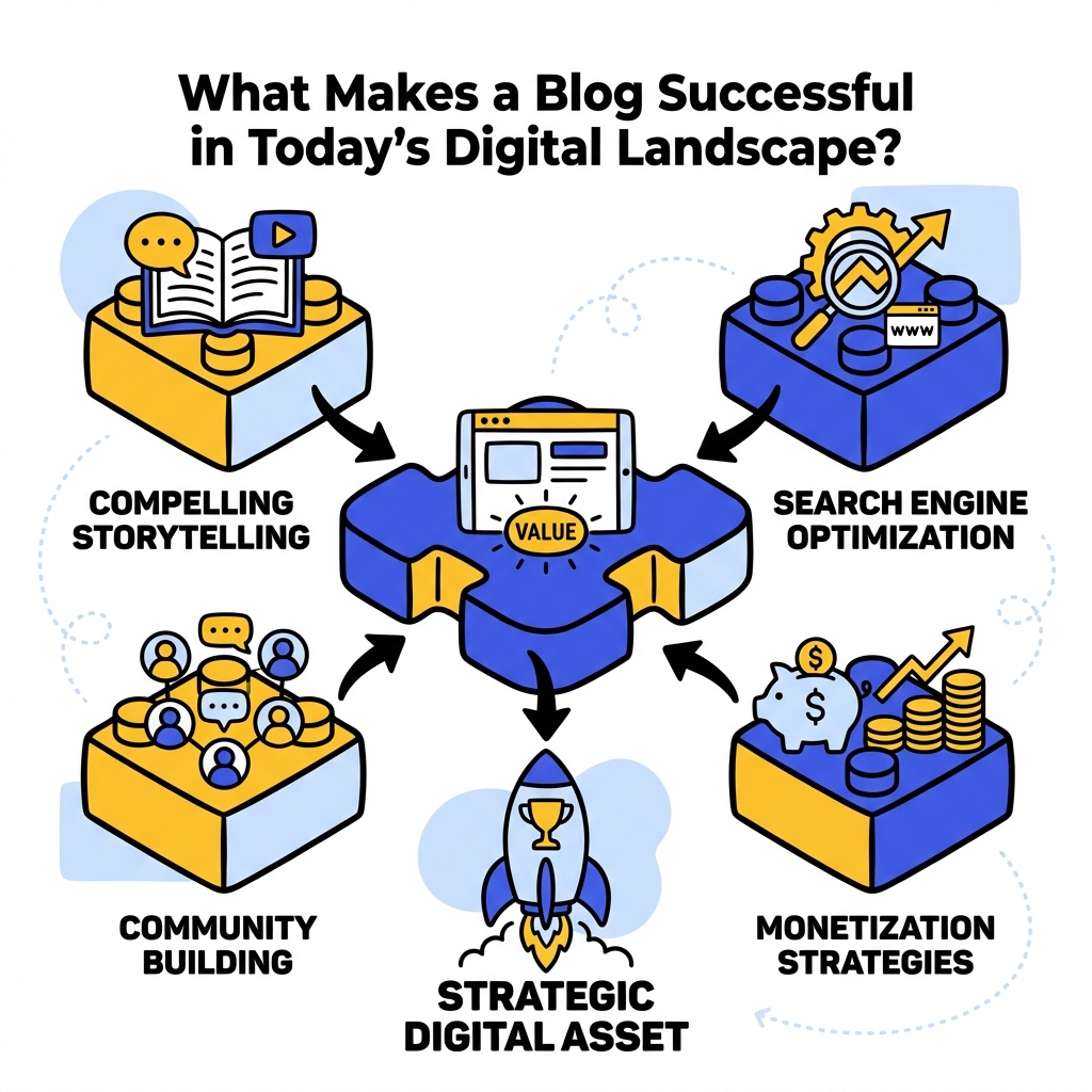 Create a Concept Diagram for the blog section: 