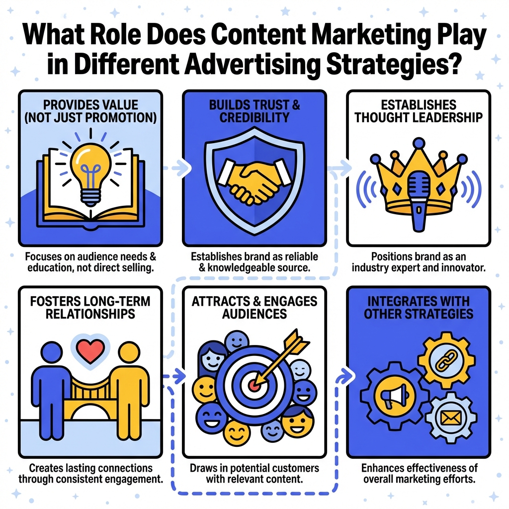 Create a Icon Grid Infographic for the blog section: 