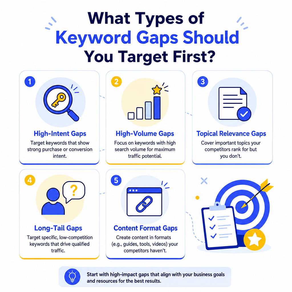 Create a Icon Grid Infographic for the blog section: 