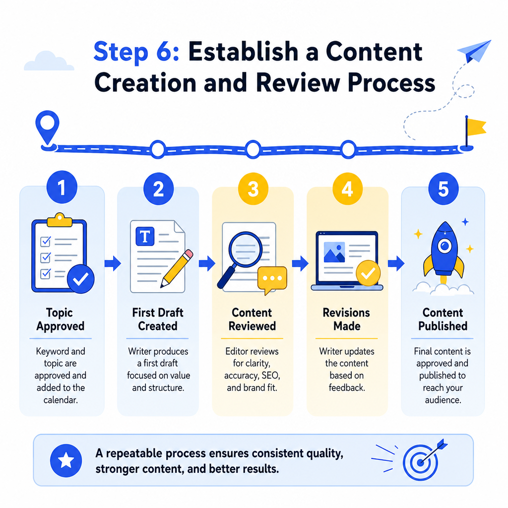 Create a Process Flow Diagram for the blog section: 