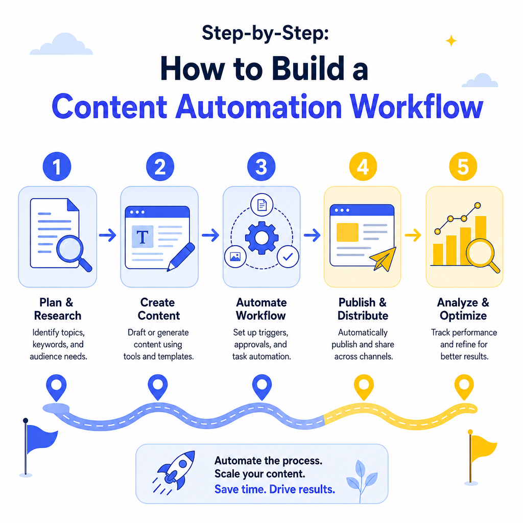 Create a Process Flow Diagram for the blog section: 