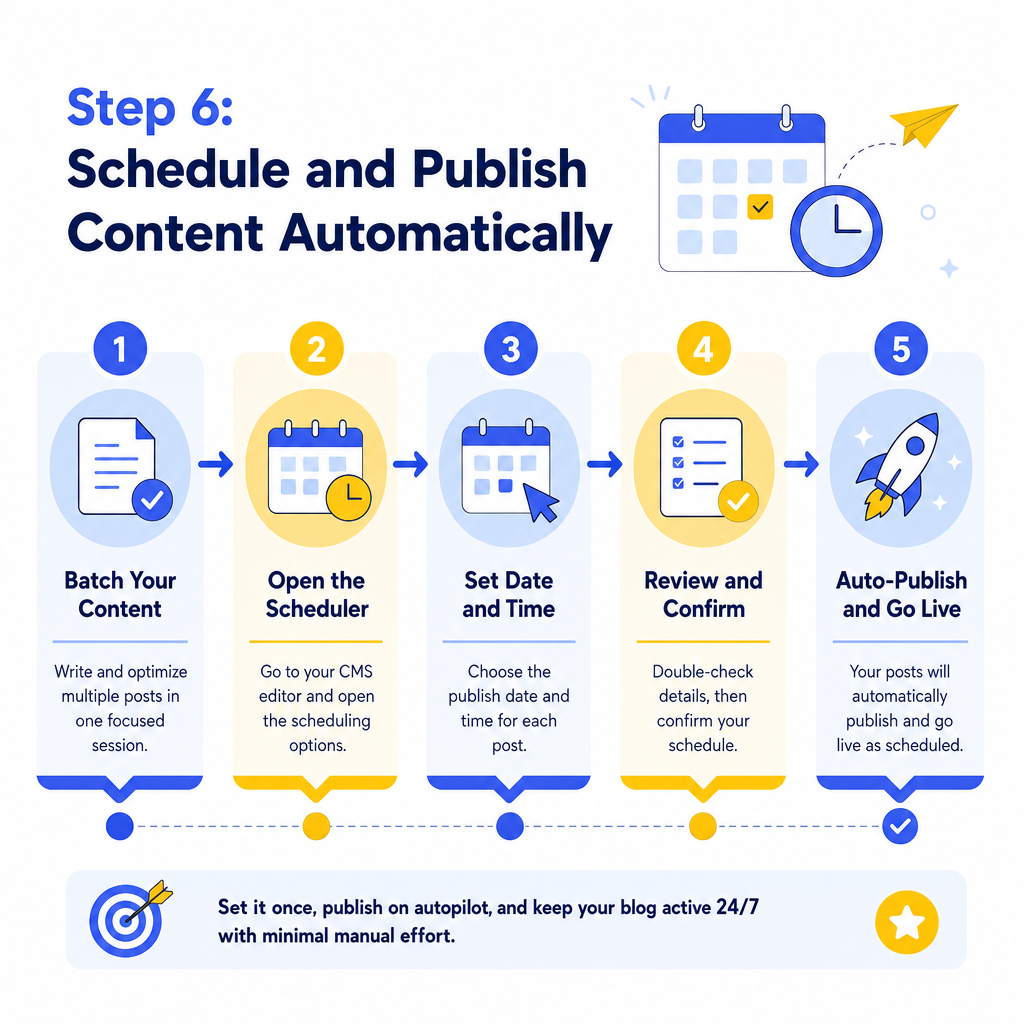 Create a Process Flow Diagram for the blog section: 