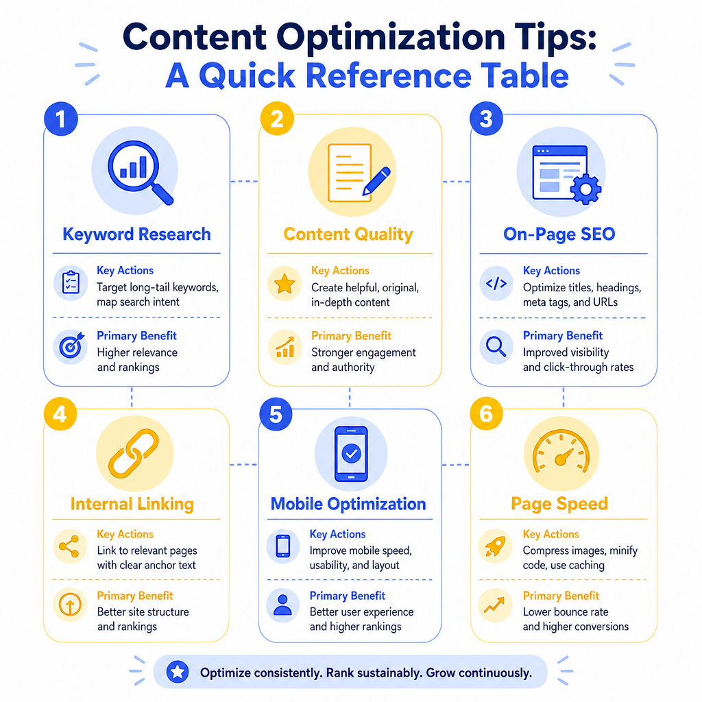 Create a Icon Grid Infographic for the blog section: 