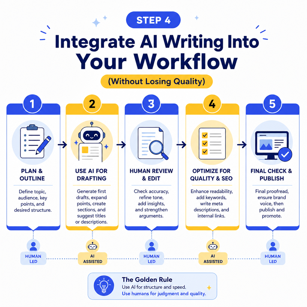 Create a Process Flow Diagram for the blog section: 
