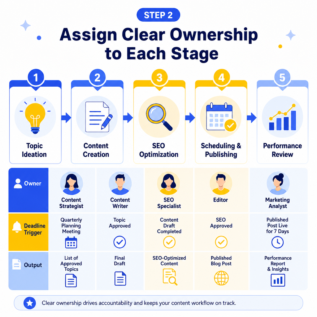 Create a Process Flow Diagram for the blog section: 
