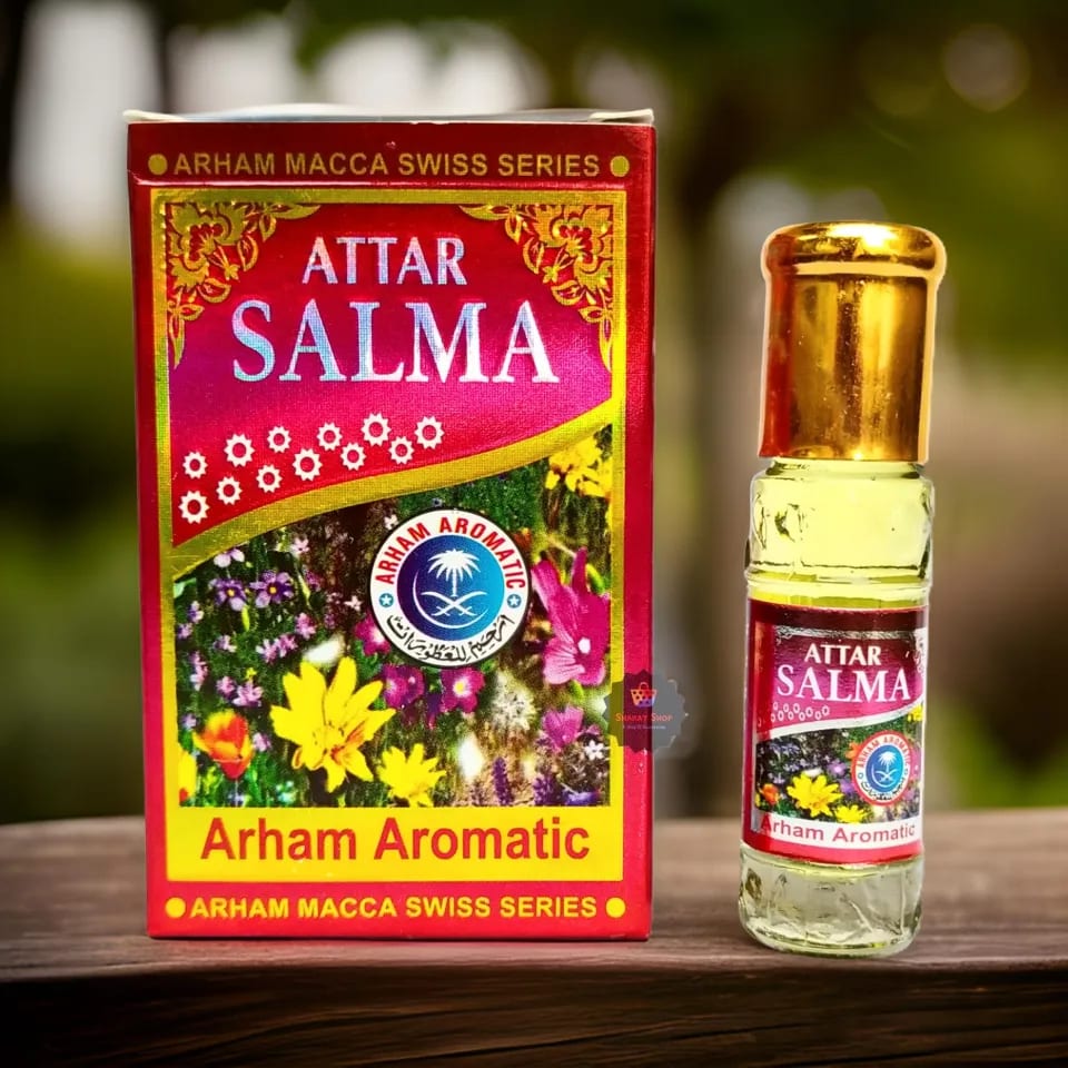Salma Attar By Arham Aromatic Non Alcoholic Perfume Long Lasting Ator (4ML)