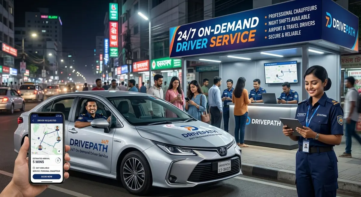 24/7 On-Demand Driver Service