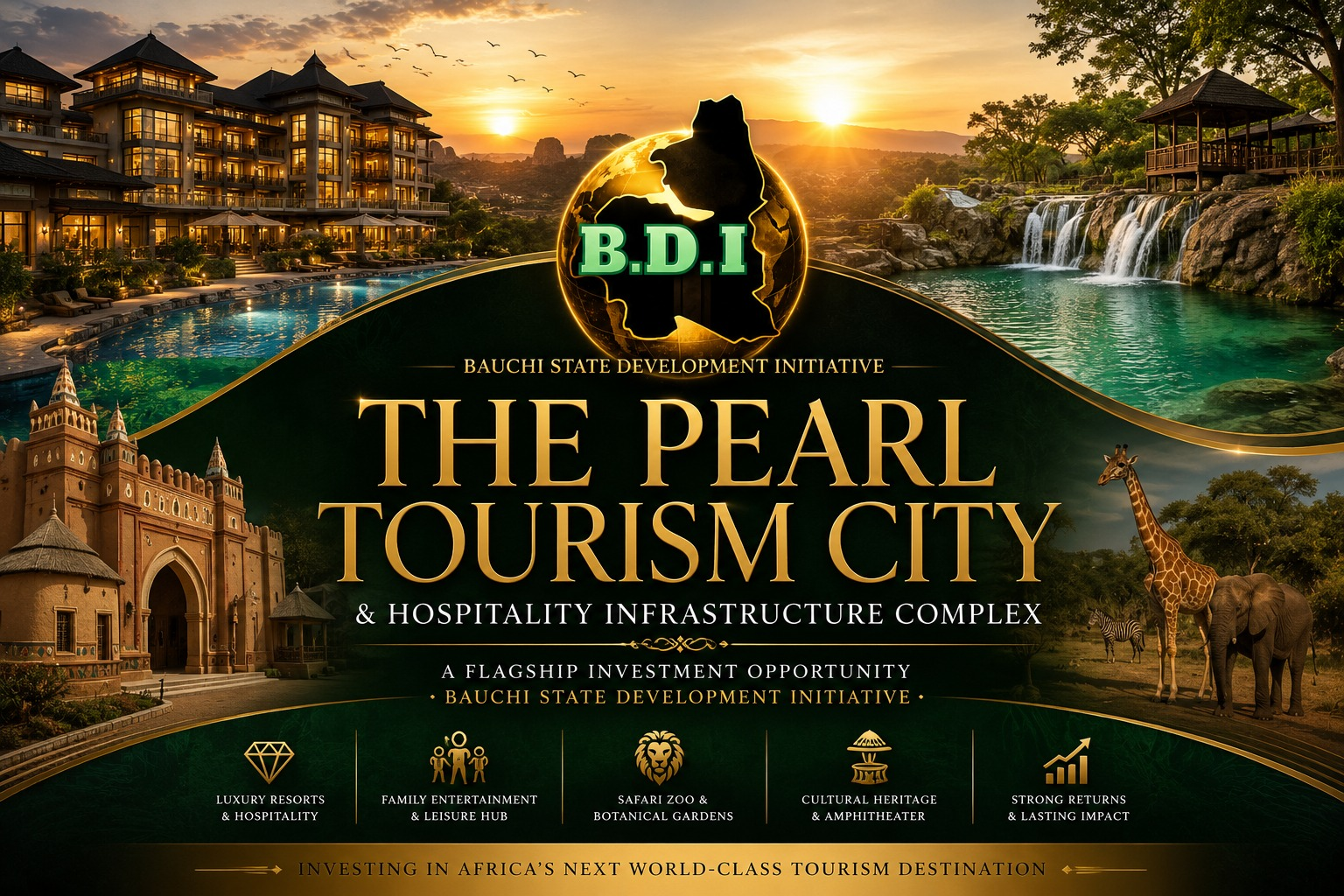 The Pearl Tourism City & Hospitality Infrastructure Complex