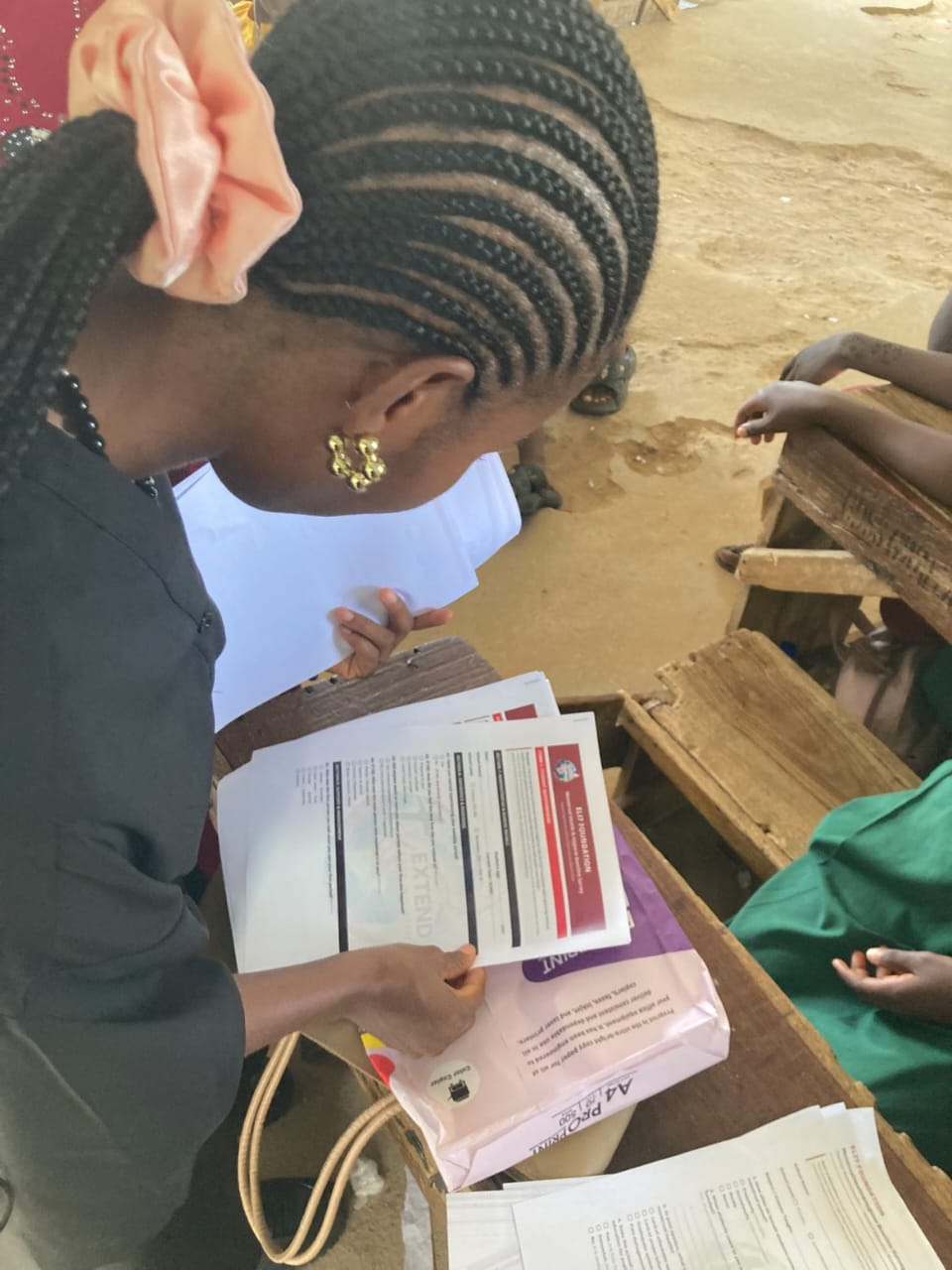 Collecting Data for Menstrual health education for girls