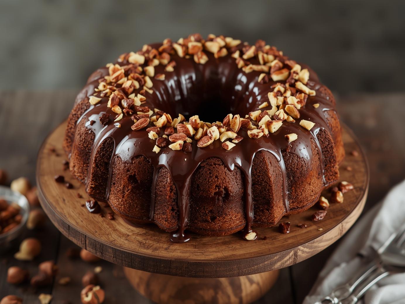 Hazelnut Bundt Cake recipe