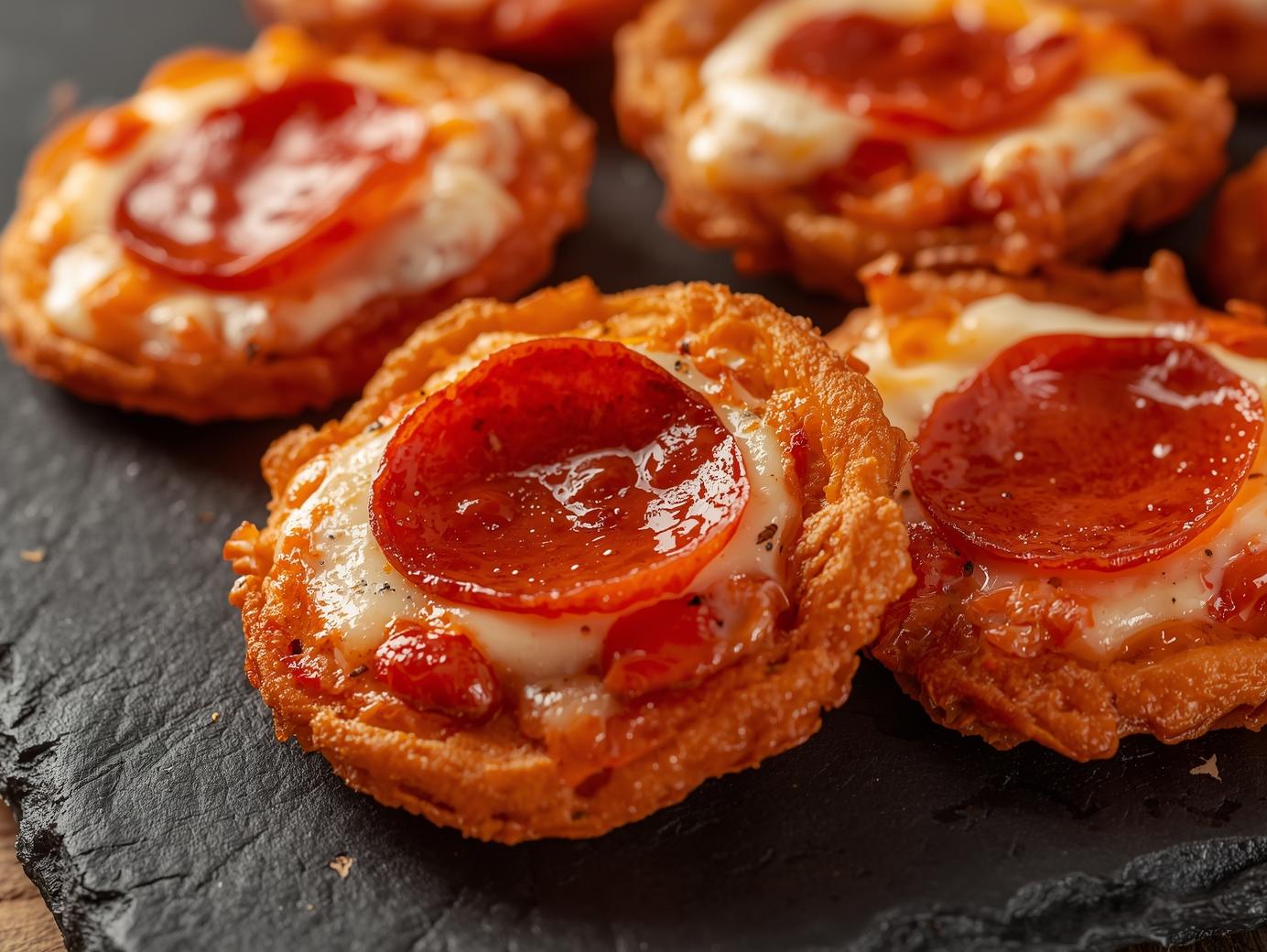 Pepperoni Cheese Crisps