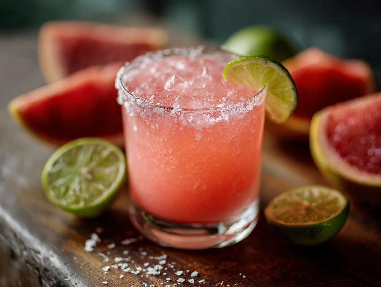 Dreamy Tropical Paradise Guava Coconut Margarita