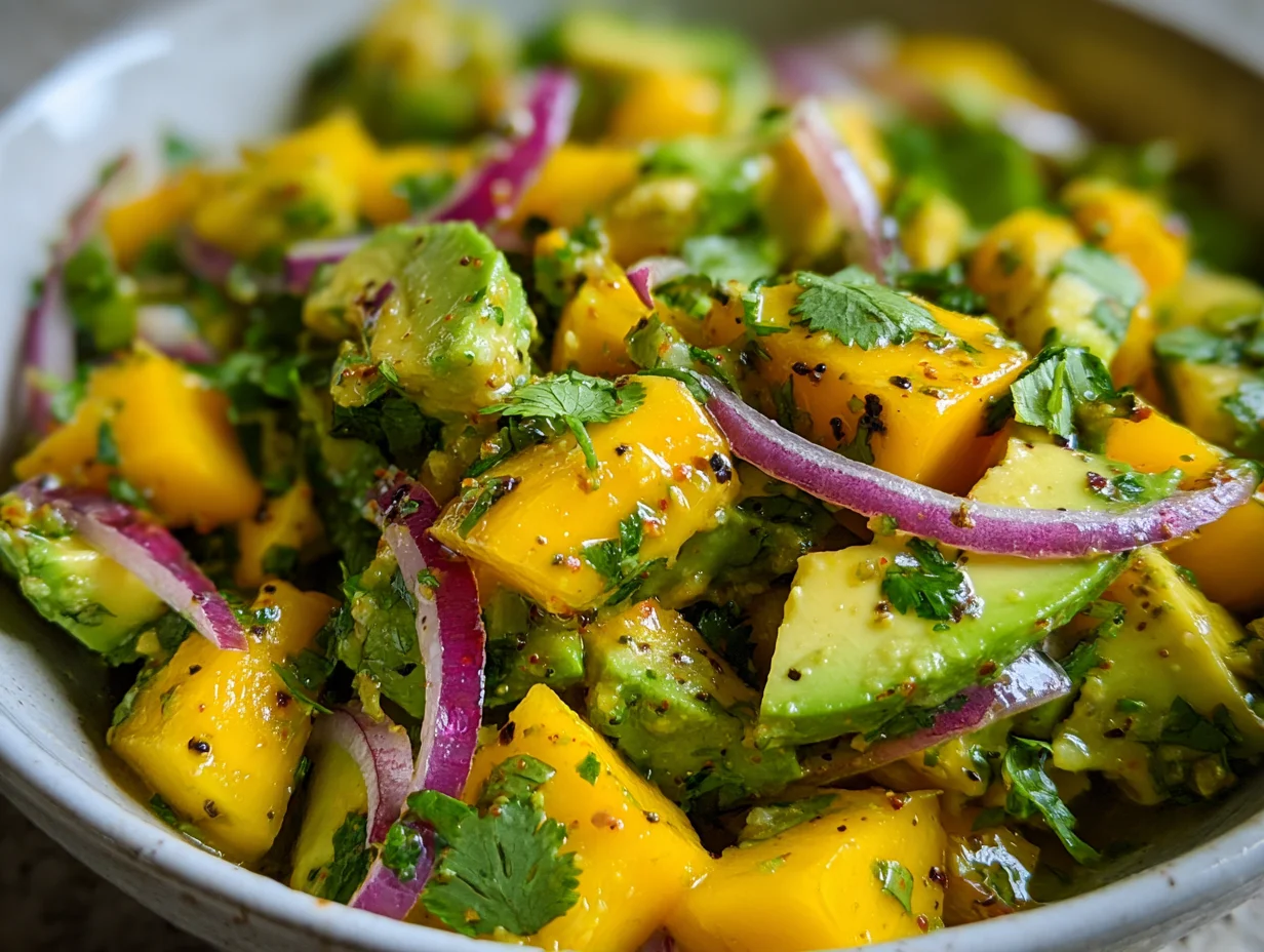 Avocado Mango Salad